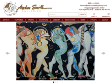 Tablet Screenshot of andreasmithgallery.com